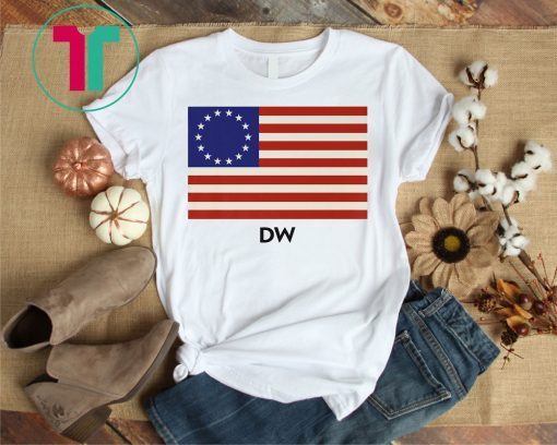 Betsy Ross American Flag Tee Shirt