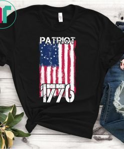 Betsy Ross American Flag T-Shirt Patriotic 1776