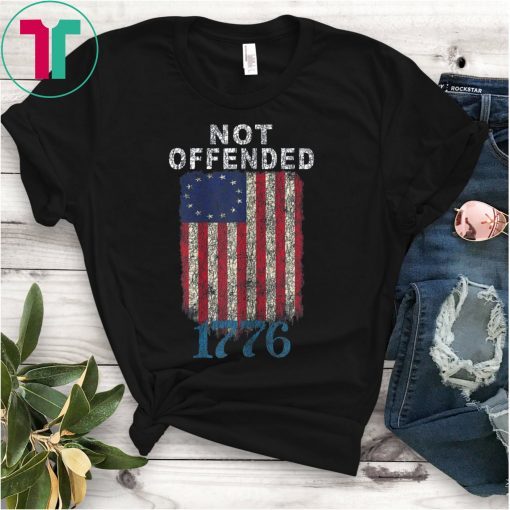 Betsy Ross American Flag T-Shirt for Politically Incorrect T-Shirt