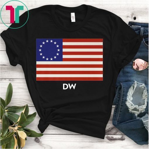 Betsy Ross American Flag Vintage T-Shirt