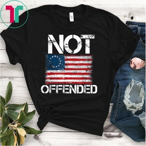 Betsy Ross American Flag Tshirt for Politically Incorrect Shirt