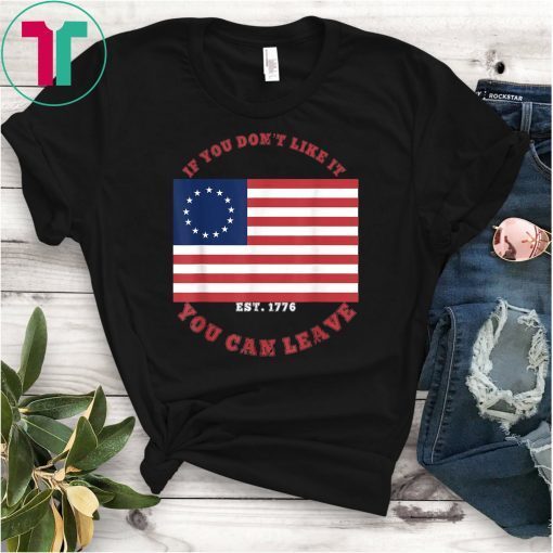 Betsy Ross Flag Shirt USA American Patriot I Stand Gift T-Shirt
