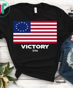 Mens Mens Betsy Ross Flag Symbolism American Victory 1776 T-Shirt