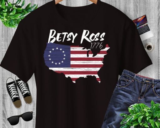 Betsy Ross Floss Dance Funny Feminist Flossing Youth Short Sleeve T-Shirts