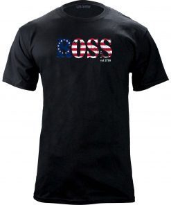 Betsy Ross Old Glory American USA Flag T-Shirt Colonial Flag Shirt Short-Sleeve Unisex TShirts