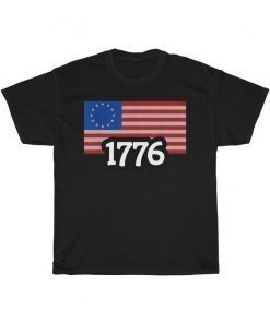 Betsy Ross Old Glory American USA Flag Unisex T Shirt 1776 Betsy Ross T Shirt Old Glory T Shirt