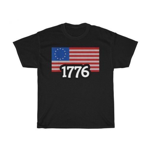 Betsy Ross Old Glory American USA Flag Unisex T Shirt 1776 Betsy Ross T Shirt Old Glory T Shirt
