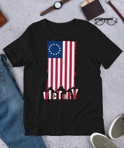 Betsy Ross T-Shirt, Betsy Ross Flag, Old American Flag, 1776 T-Shirt, 4th July T-Shirt,