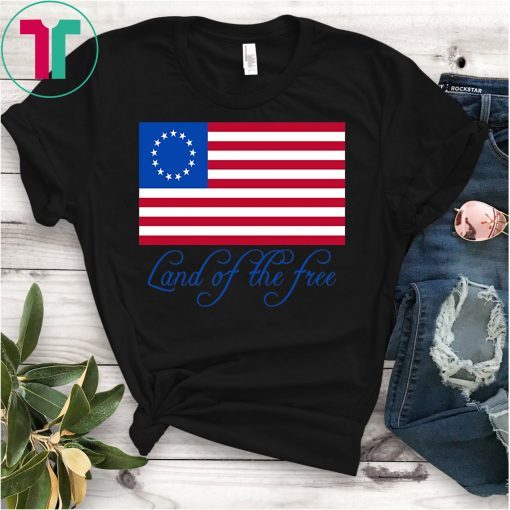 Betsy Ross Vintage Flag of USA T-Shirt