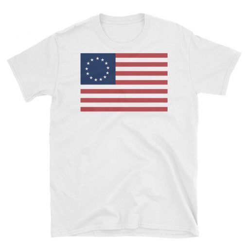 Betsy Ross flag Short-Sleeve Unisex T-Shirt