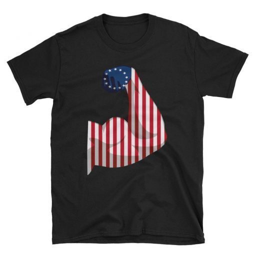 Betsy ross t-shirt , It's beautiful Short-Sleeve Unisex Gift Tee Shirt
