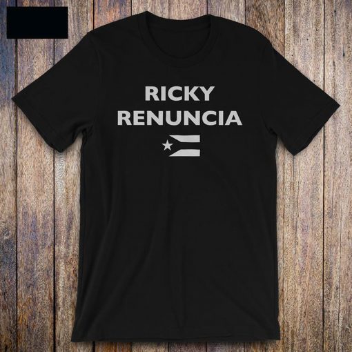 Black Puerto Rico Flag Shirt, Boricua, Resiste, Levantate Boricua, Ricky Renuncia, #rickyrenuncia