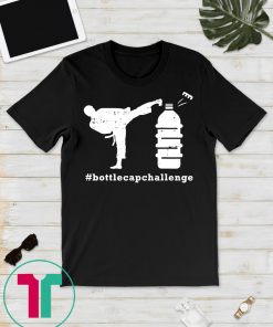 Bottle Cap Challenge Karate Funny Challenge Outfit Gift Idea T-Shirt