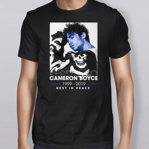 Cameron Boyce 1999 2019 Rest In Peace Tee Shirt