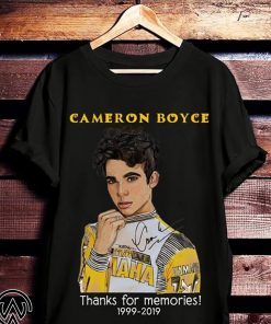 Cameron boyce thanks for memories 1999-2019 shirt