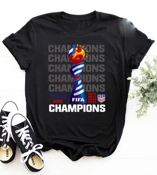 Champions USA Women’s World Cup France 2019 Shirt