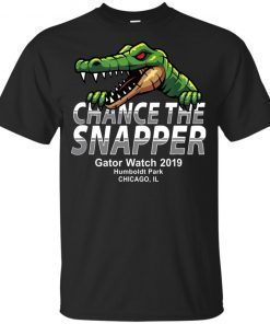 Chance The Snapper Gator Watch Humboldt Park Chicago Youth Kids T-Shirt