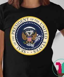 Charles Leazott’s Shirt Fake Presidential Seal Shirt