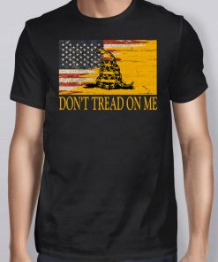 Chris Pratt Don’t Tread On Me US Flag Back T-Shirt