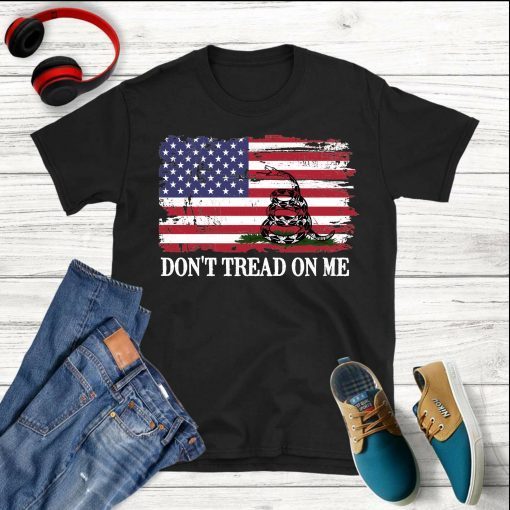 Chris Pratt Shirt Chris Pratt Dont Tread On Me Shirt - Gadsden Flag Tee - Short-Sleeve Unisex T-Shirt