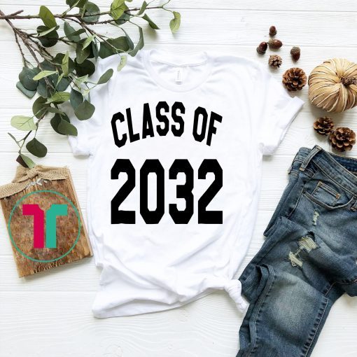 Class of 2032 T-shirt - Starting Kindergarten 2019 Tee