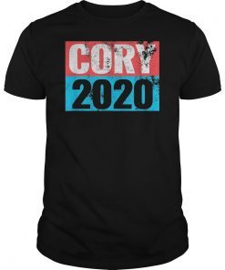 Cory 2020 T-Shirt Vintage Booker For President Tshirt Tee