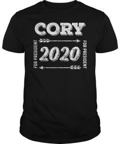 Cory For President 2020 Gift Election Vintage T-Shirts