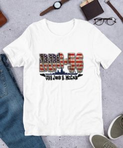 DDG-56 USS John S. McCain T-Shirt , Men's And Women's T-Shirt