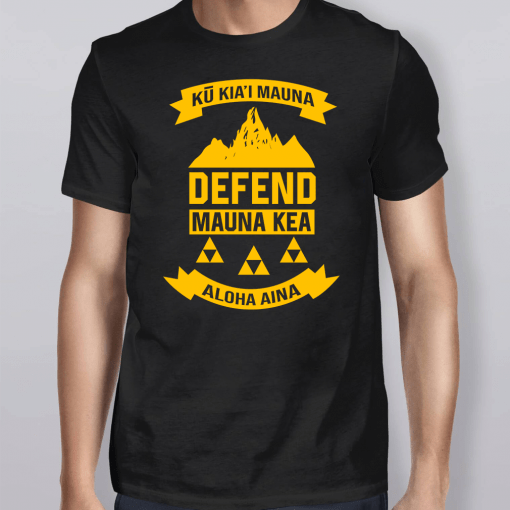 Defend Ku Kiai Mauna Kapu Aloha T-Shirt