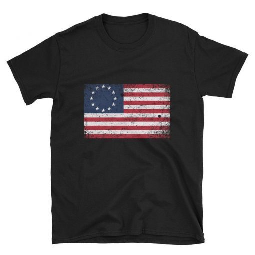 Distressed Betsy Ross Flag T-shirt , American flag, 4th of July, Betsy Ross American , Victory T Shirt , USA 1776 Flag Shirt ,Betsy Ross Tee