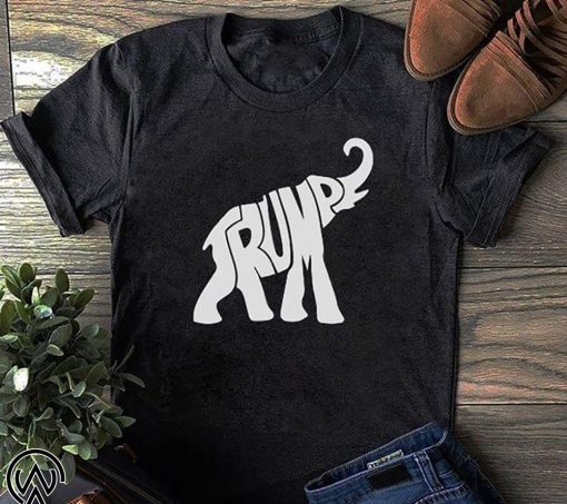 Donald trump republican elephant shirt