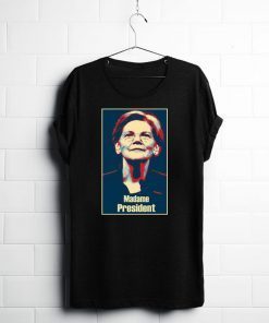 Elizabeth Warren Inspired, 'Madame President', Obama HOPE Poster Tshirt, Resist, Feminist, Political, 2020, Democrat, Gift, Senator Warren