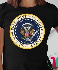 Fake Presidential Seal Charles Leazott’s T-Shirt