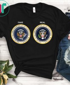 Real and Fake Presidential Seal Shirt