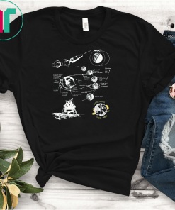 First Moon Landing 50th Anniversary of Apollo 11 Mission Unisex T-Shirt