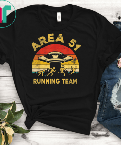 Funny Area 51 Running Team Storm Area 51 Runner T-Shirts