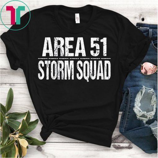 Funny Area 51 Storm Squad T-Shirt