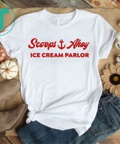 Funny Scoops Ahoy Ice Cream Parlor Gift T-Shirt
