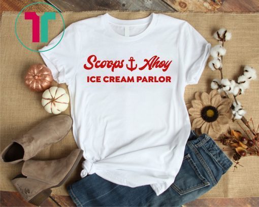 Funny Scoops Ahoy Ice Cream Parlor Gift T-Shirt