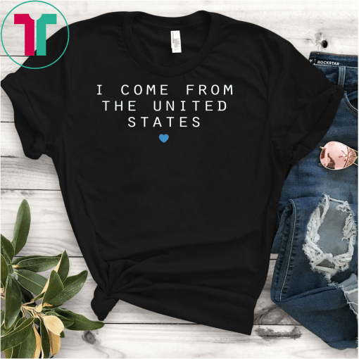 I Come From the United States #Squad Congress Gift T-Shirt