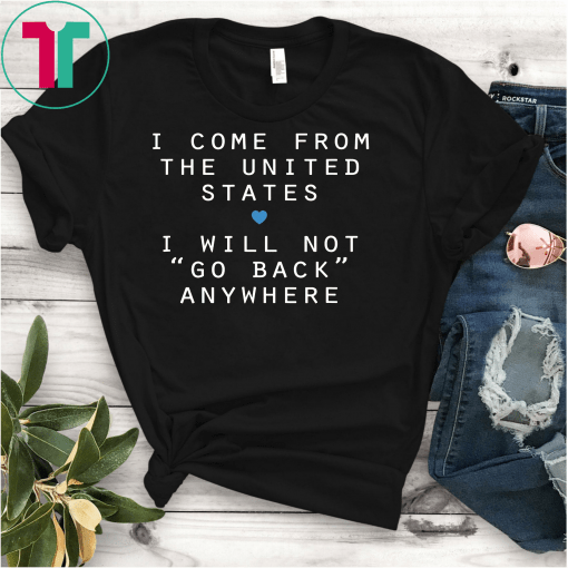 I Come From the United States #Squad Congress T-Shirt