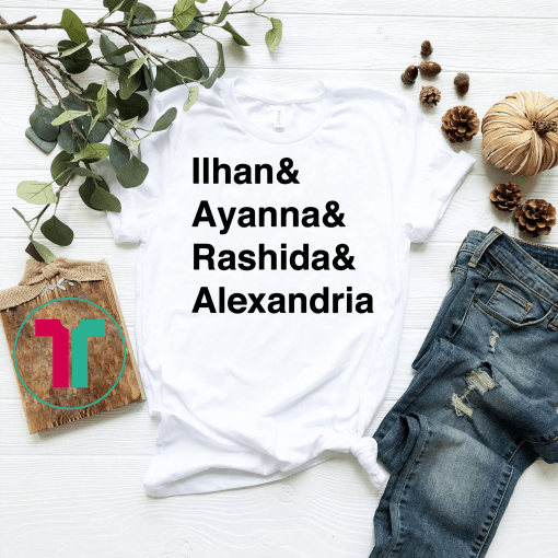 Ilhan Ayanna Rashida Alexandria Congress Democrat Unisex T-Shirt