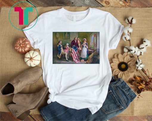 Independence Day Shirt Art Betsy Boss Ross 4th of July T-Shirt