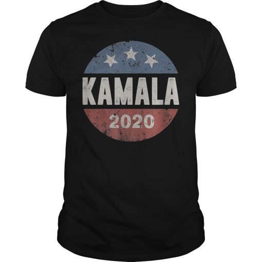 Kamala 2020 Kamala Harris Vintage Button T-Shirt