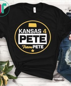 Kansas 4 Pete Team Pete Buttigieg T-Shirt