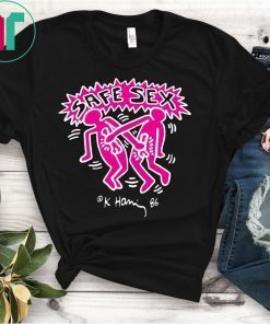 Keith Haring AIDS Harry Safe Sex T-Shirt