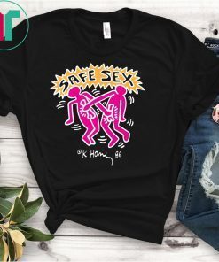 Keith Haring AIDS Harry Safe Sex T-Shirts