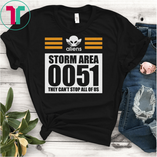 Let's See Them Aliens Storm Area 51 Unisex Heavy Cotton Tee Shirt