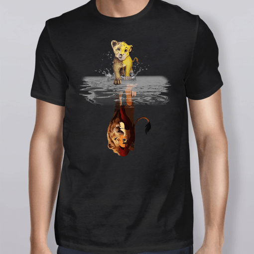 Lion King Live Action Half Cartoon T-Shirt