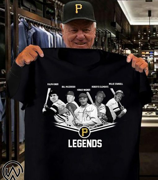 MLB pittsburgh pirates team legends shirt